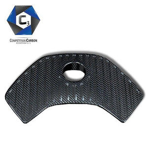 C3 Carbon McLaren MP4-12C-650S Carbon Fiber Coolant Tank Cover (Ribbed) - Competition Motorsport
