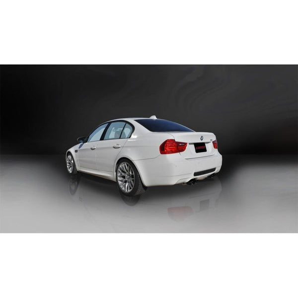 Corsa 08-12 BMW M3 E90 Black Sport Cat-Back Exhaust - ModMyEuro