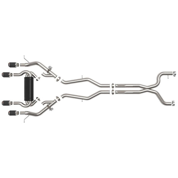 aFe MACHForce XP Exhausts Cat-Back SS 19-21 BMW M2 Competition L6-3.0L w/Carbon Tips - ModMyEuro