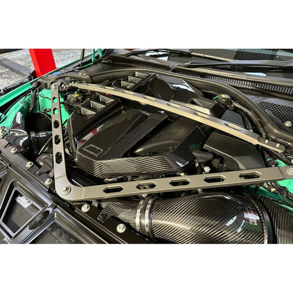 CSF BMW M2/M3/M4 S58 Comp &amp; Non-Comp (G8X) Charge-Air Cooler Manifold - Thermal Dispersion Black - ModMyEuro