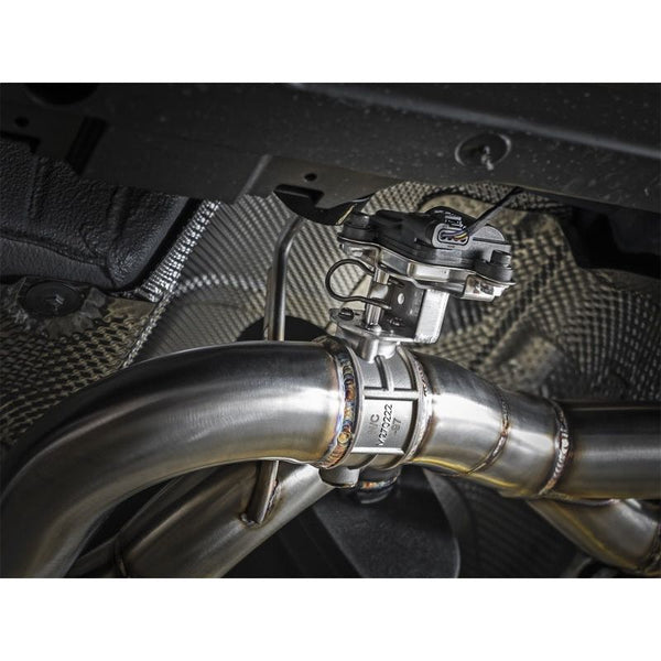 aFe MACH Force-Xp 2-1/2in SS Axle Back Exhaust w/Black Tips 15+ BMW M3/M4 (F80/F82) L6 3.0L (tt) S55 - ModMyEuro