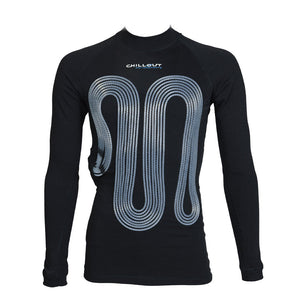 Chillout Systems Pro Touring Cooling Shirt Black Front View-Image