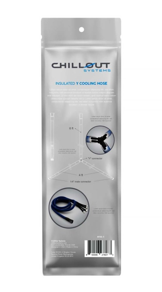 Chillout Systems Insulated Coolant Y-Hose - Competition Motorsport