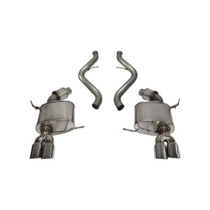 Corsa 08-12 BMW M3 Convertible E93 Polished Sport Cat-Back Exhaust - ModMyEuro