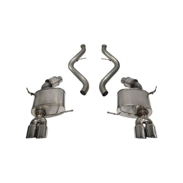 Corsa 08-12 BMW M3 Convertible E93 Polished Sport Cat-Back Exhaust - ModMyEuro