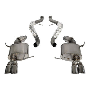 Corsa 08-12 BMW M3 Convertible E93 Polished Sport Cat-Back Exhaust - ModMyEuro