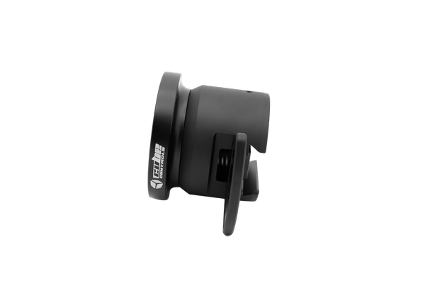 Invicta™ Quick Release Adapter (Cube Controls compatible) - Apex Sim Racing Side View of adpator