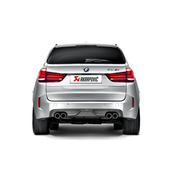 Akrapovic 15-17 BMW X5M (F85) Evolution Line Cat Back (Titanium) w/ Carbon Tips - ModMyEuro