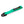 Racetech racing door pull teal green