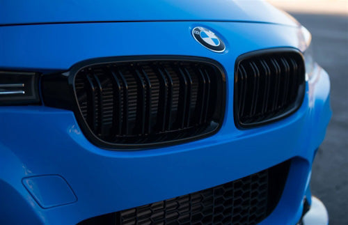iND f30 f31 3 series double slat front grille set - iND Distribution
