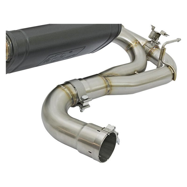 aFe MACHForce XP Exhausts Axle-Back 12-15 BMW 335i 3.0T (SS w/Black Tips) - ModMyEuro