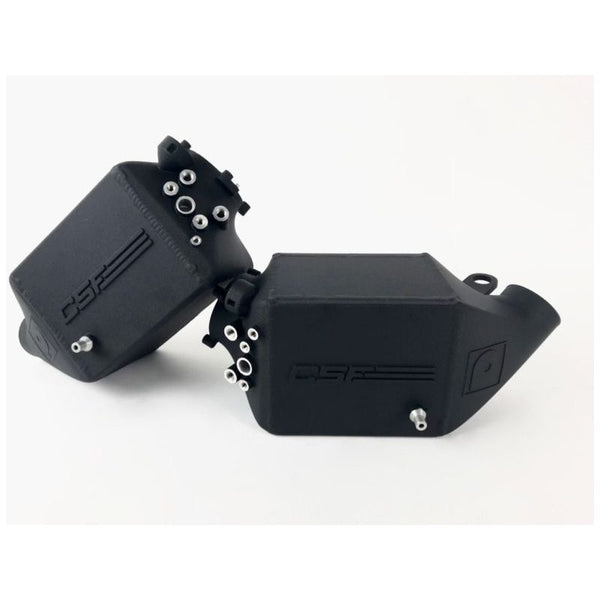 CSF 12-16 BMW M5 (F10) / 12-18 BMW M6 (F06/F12/F13) Twin Charge-Air-Cooler Set - Crinkle Black - ModMyEuro