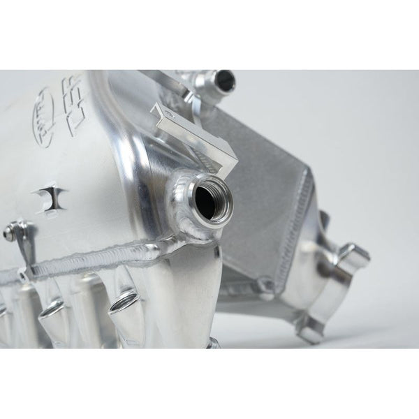 CSF BMW M2/M3/M4 S58 Comp &amp; Non-Comp (G8X) Charge-Air Cooler Manifold - Thermal Dispersion Black - ModMyEuro