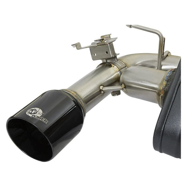 aFe MACHForce XP Exhausts Axle-Back 12-15 BMW 335i 3.0T (SS w/Black Tips) - ModMyEuro
