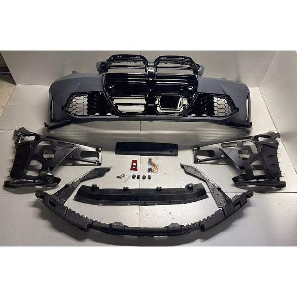 2019-2021 BMW 3 Series G20 M3 Style Front Bumper Cover Conversion Set - ModMyEuro