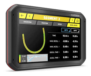 Garmin Catalyst Driving Performance Optimizer – angled shot (Image 1)