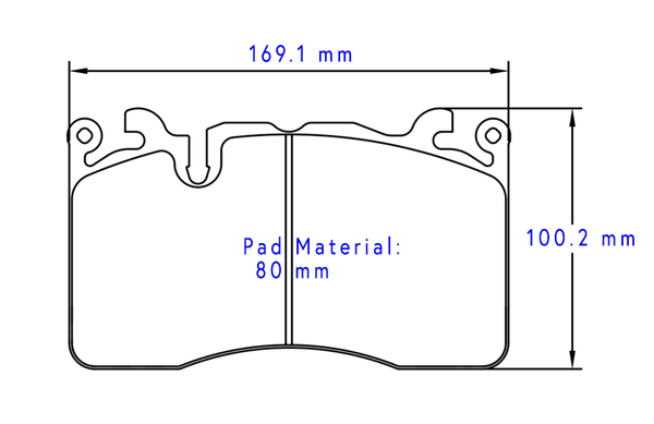 Girodisc McLaren 720S Brake Pads (Front) - Competition Motorsport