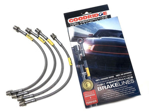 Goodridge G-Stop Stainless Brake Lines Audi R8 (2008-15 All) - Competition Motorsport