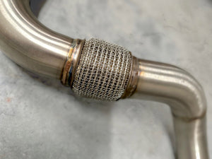 BMW N63/N63TU Catless Race Downpipes - 550i, 650i, 750i, X5, X6, Alpina B5/B6 - ModMyEuro