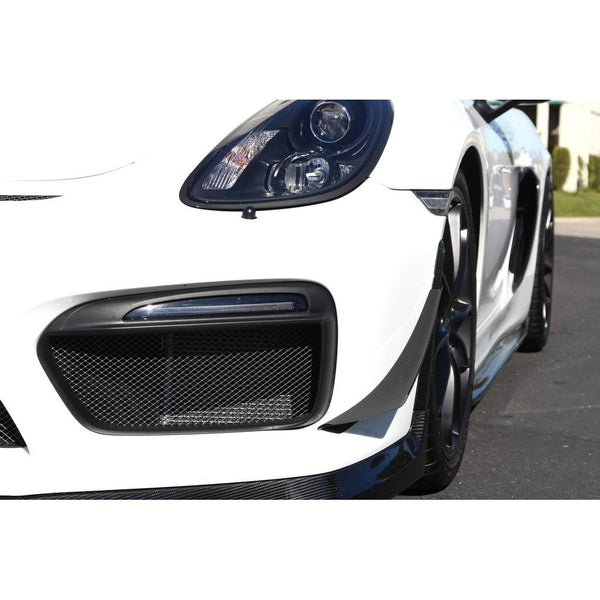 2015-2016 Porsche 981 Cayman GT4 Carbon Fiber Canards - ModMyEuro