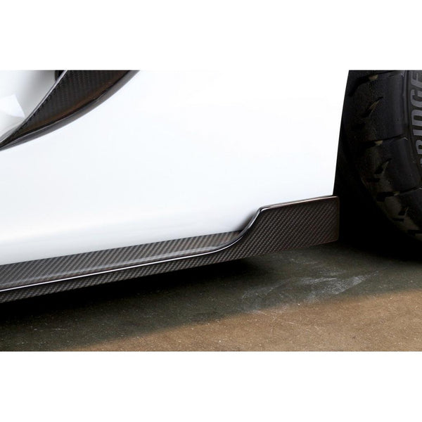 2015-2016 Porsche 981 Cayman GT4 Carbon Fiber Side Skirt Extensions - ModMyEuro