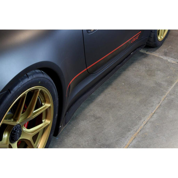2013-2019 Porsche 991 GT3 Carbon Fiber Side Skirt Extensions - ModMyEuro