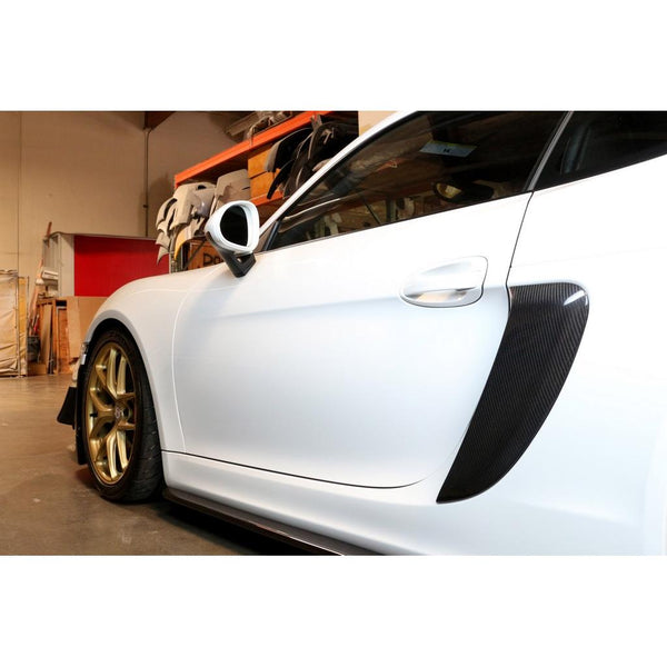 2015-2016 Porsche 981 Cayman GT4 Carbon Fiber Side Pod - ModMyEuro