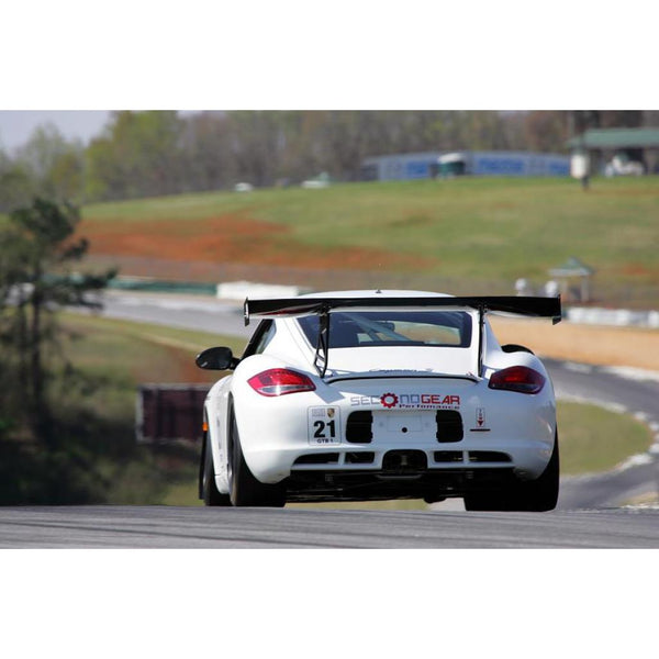 2006-2012 Porsche Cayman Carbon Fiber Adjustable Wing - ModMyEuro