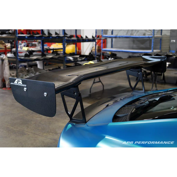 2016-2022 Audi R8 Carbon Fiber Adjustable Wing w/ CF Gurney Flap - ModMyEuro