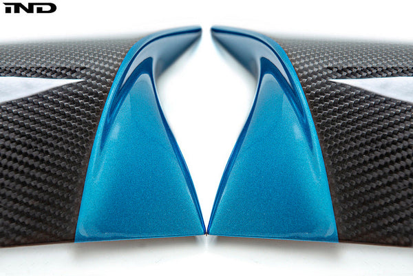 ind painted m inspired dry carbon mirror cover set - iND Distribution
