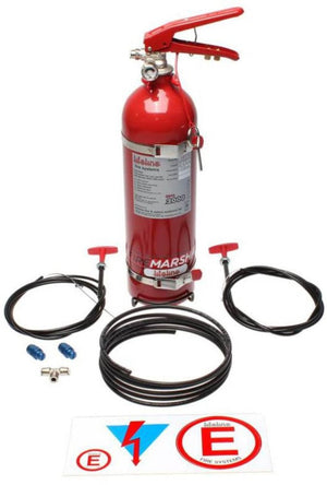 Lifeline Zero 2000 2.25 Liter Steel Manual System - Competition Motorsport