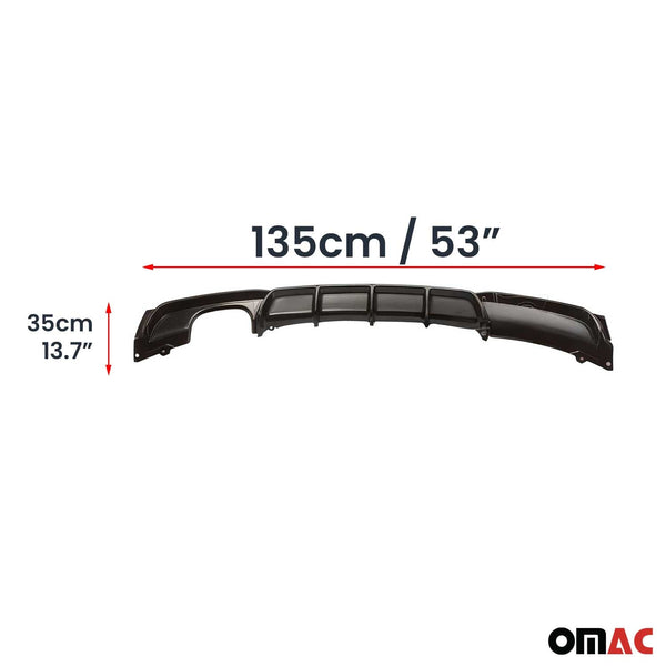 2012-2019 BMW 3 Series F30 Rear diffusers Single output with Dual Exit