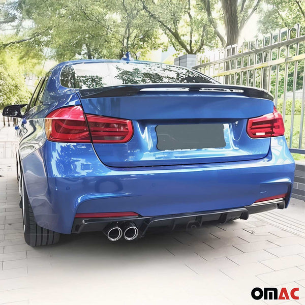2012-2019 BMW 3 Series F30 Rear diffusers Single output with Dual Exit