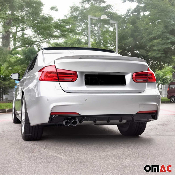 2012-2019 BMW 3 Series F30 Rear diffusers Single output with Dual Exit