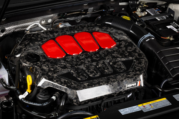 APR Carbon Fiber Engine Cover - MK8/MK8.5 GTI/Golf R - Arteon - 8Y A3/S3