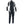 OMP First ELLE Women's Driver Suit Black / White Front Image