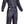 OMP KS-4 suit in black – rear view with ergonomic cut and mesh panels