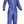 OMP KS-4 kart racing suit in blue – front view of CIK certified entry-level suit