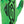 Black and green OMP KS-4 kart gloves – high-performance gloves with tactile grip and flexible wrist closure
