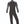 OMP One Evo X Racing Driver Race Suit  Black Front Image