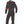 OMP One Evo X Racing Driver Race Suit  Black / Red Rear Image
