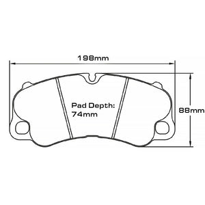 Pagid Racing Brake Pads No. 4927 - Competition Motorsport