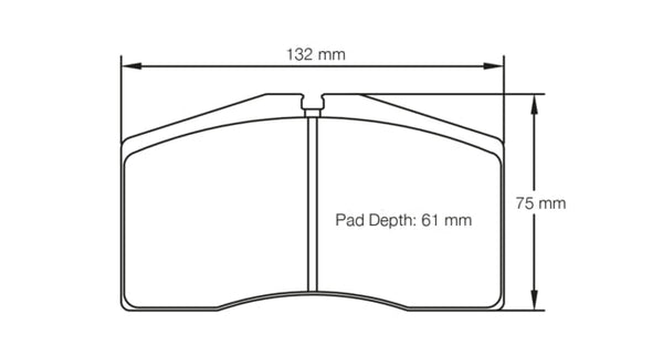 Pagid Racing Brake Pads No. 1842 - Competition Motorsport