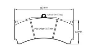 Pagid Racing Brake Pads No. 1903 - Competition Motorsport