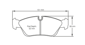 Pagid Racing Brake Pads No. 2180 - Competition Motorsport