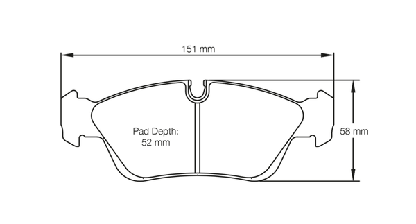 Pagid Racing Brake Pads No. 2180 - Competition Motorsport