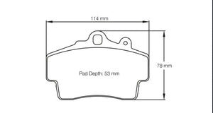 Pagid Racing Brake Pads No. 2407 - Competition Motorsport