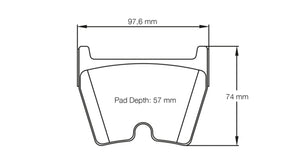 Pagid Racing Brake Pads No. 2931 - Competition Motorsport