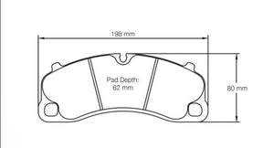 Pagid Racing Brake Pads No. 4294 - Competition Motorsport