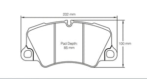 Pagid Racing Brake Pads No. 4580 - Competition Motorsport